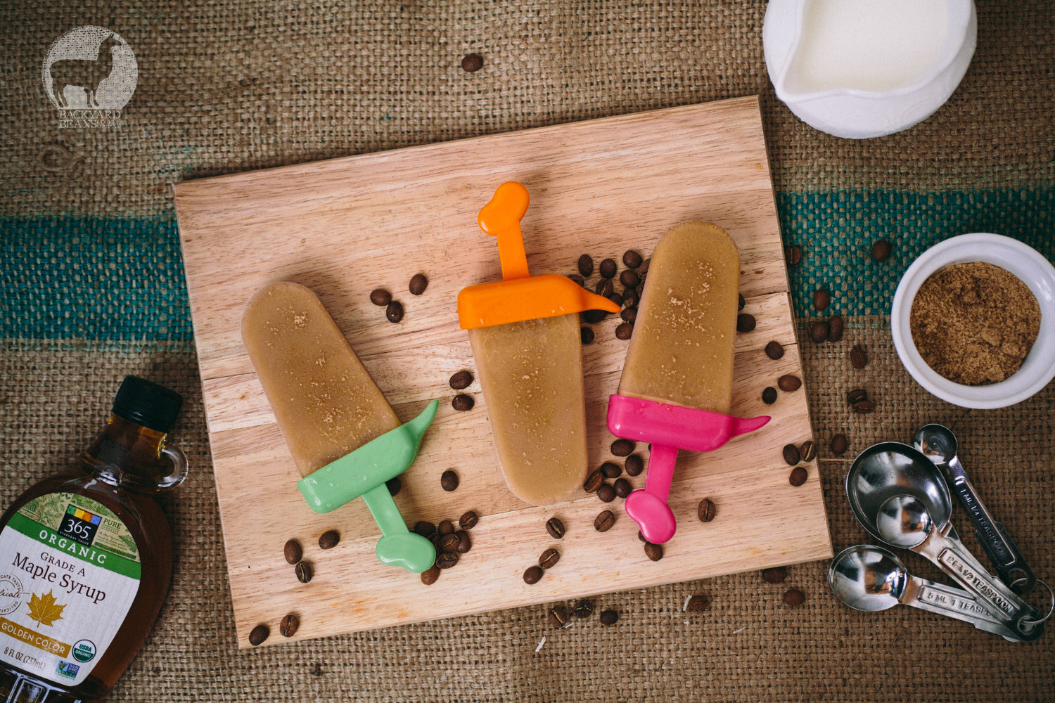 Image of cold brew popsicles.