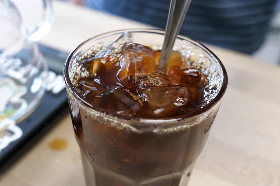 Image of flash brew iced coffee