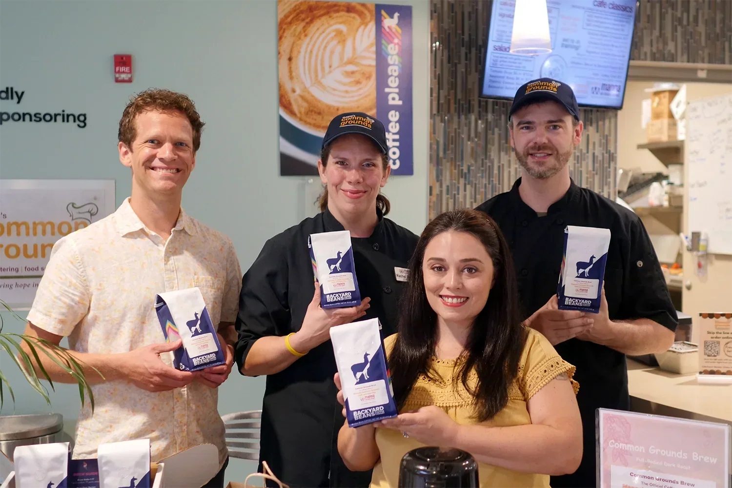 Backyard Beans and Manna on Main Street Launch New Coffee Partnership