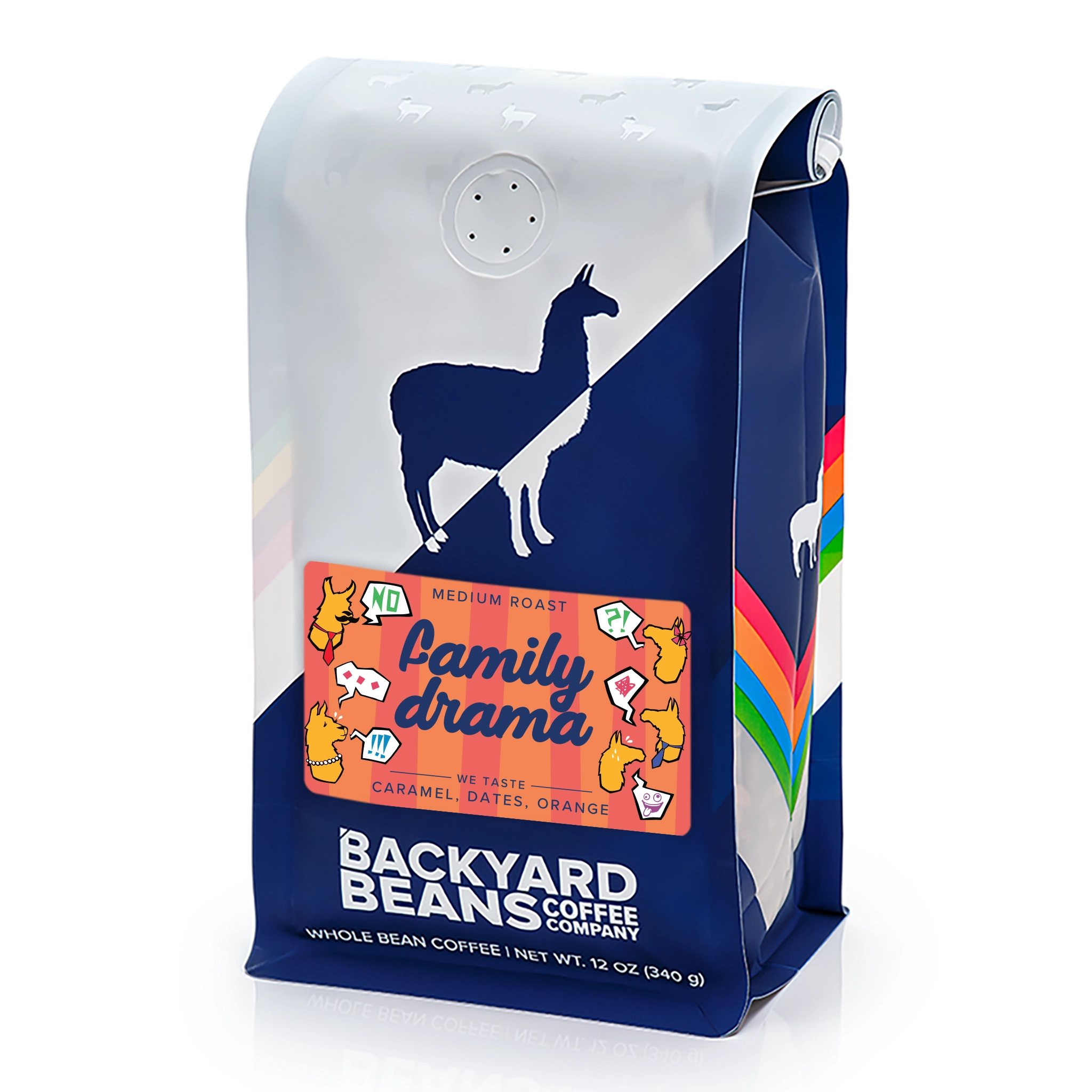 Image of Family Drama coffee retail bag