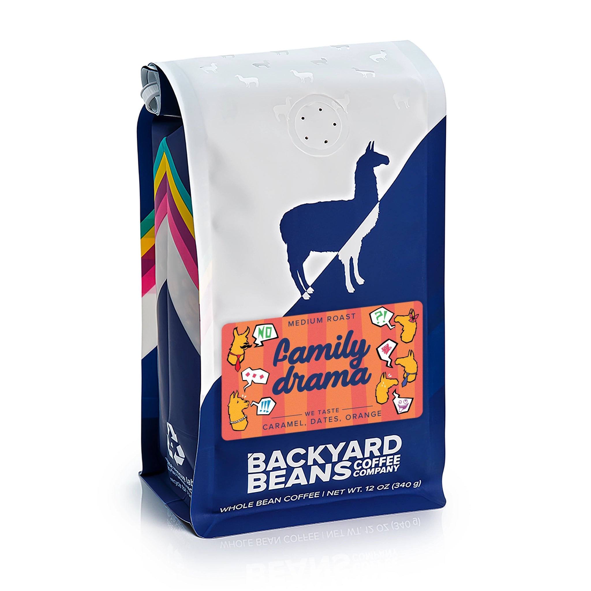 Image of Family Drama coffee retail bag