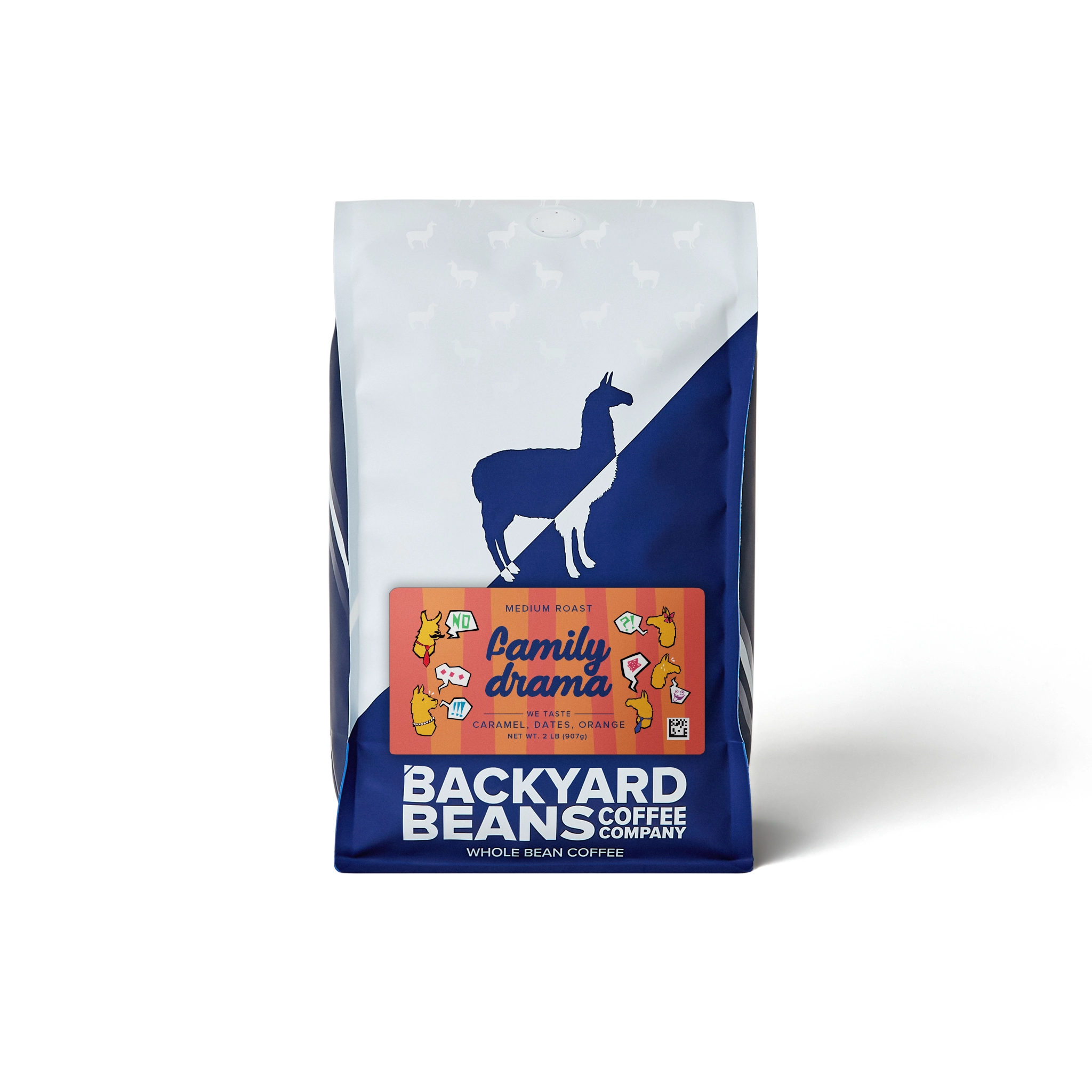 Image of Family Drama coffee retail bag