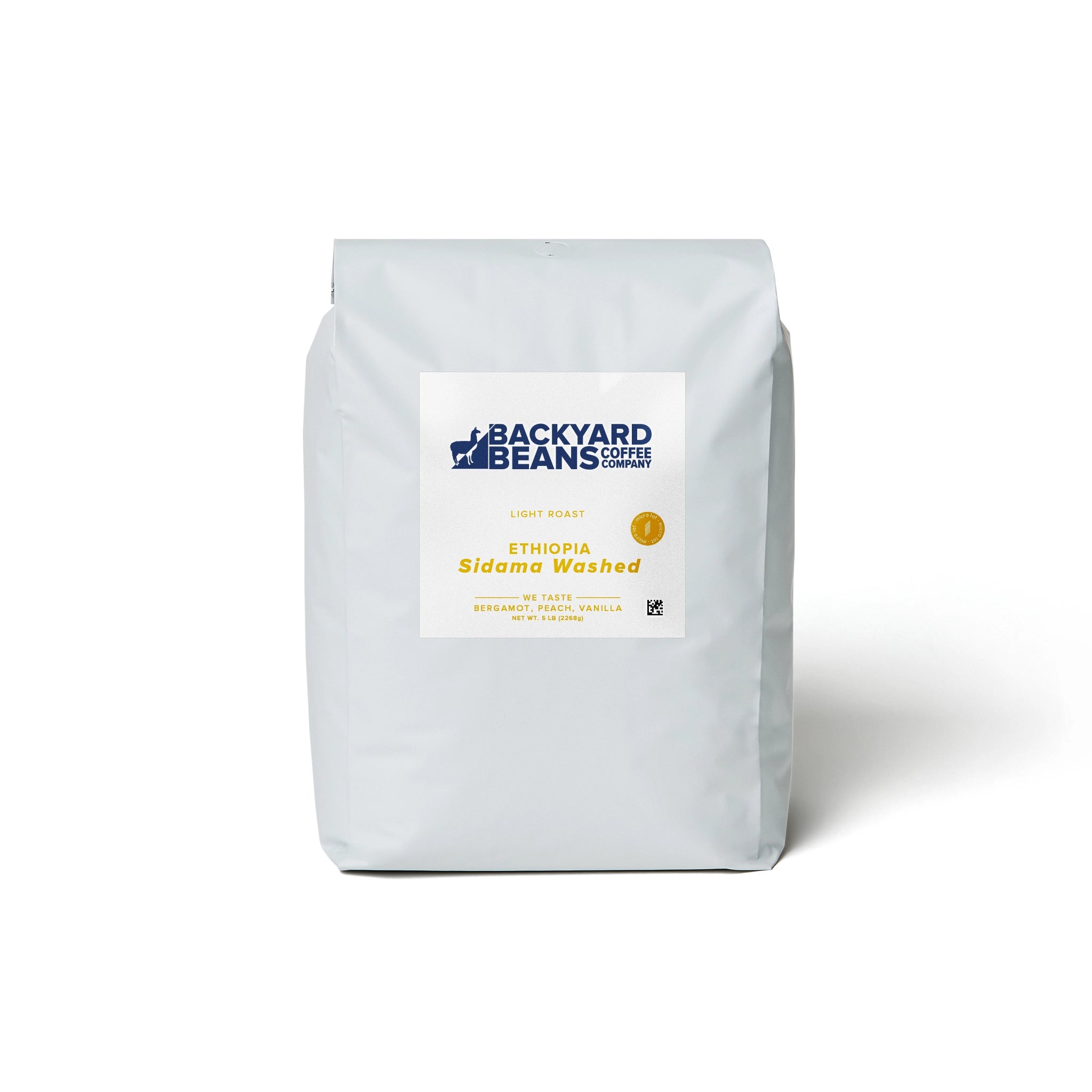 Image of Ethiopia Sidama Washed coffee retail bag