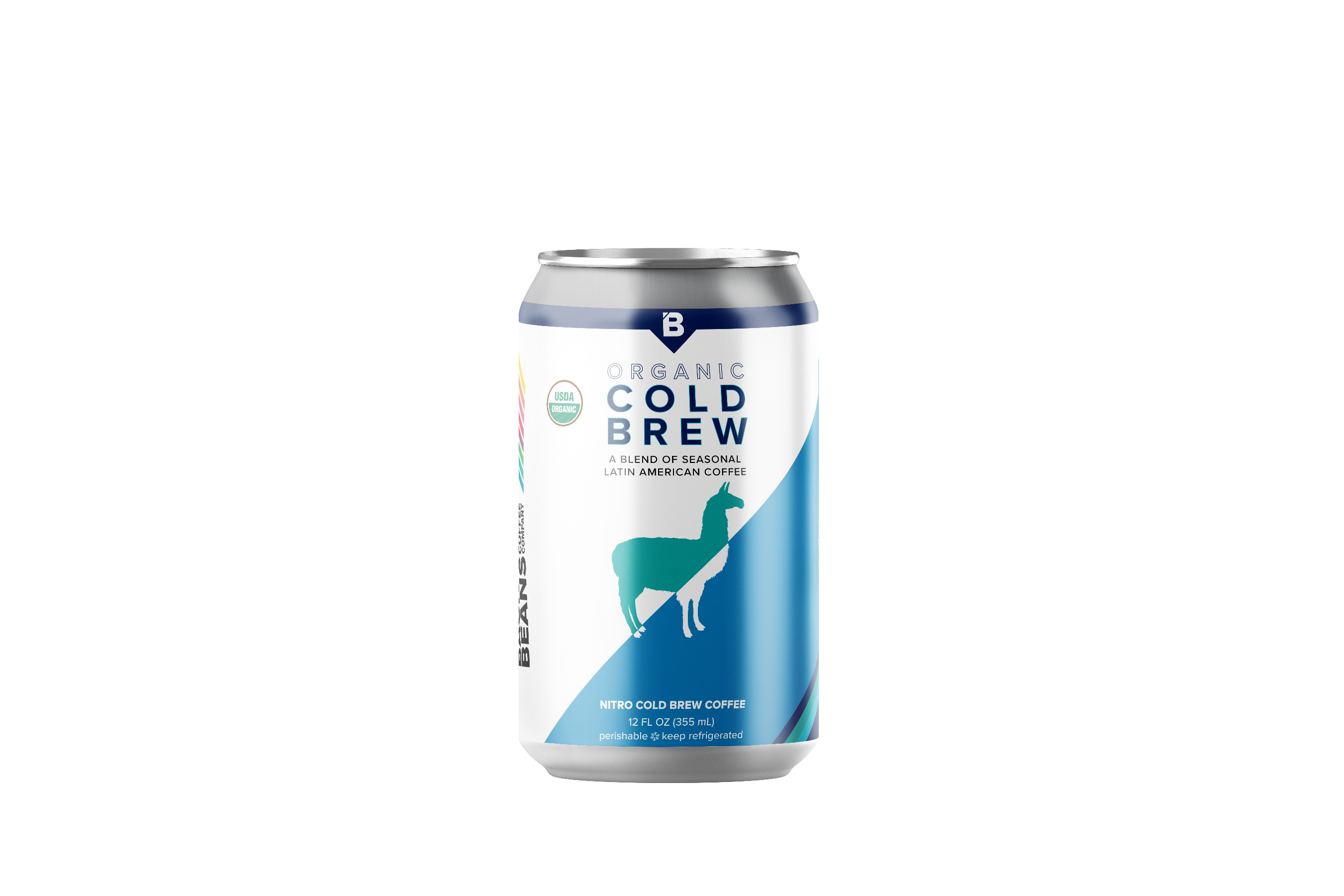 Image of Organic Cold Brew can.