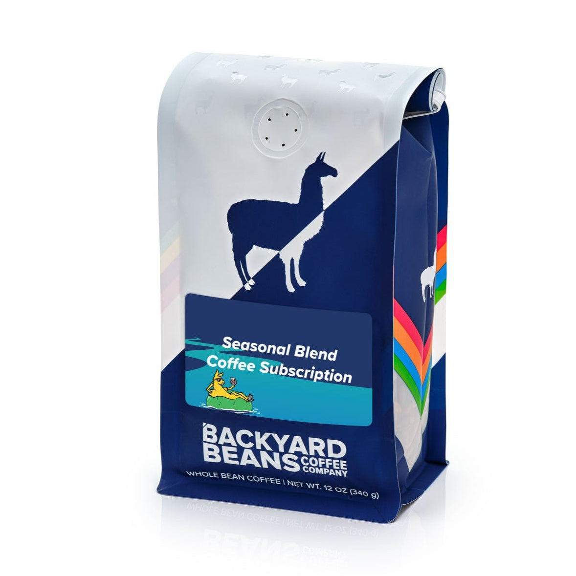 Image of Seasonal Label Coffee Subscription coffee bag.