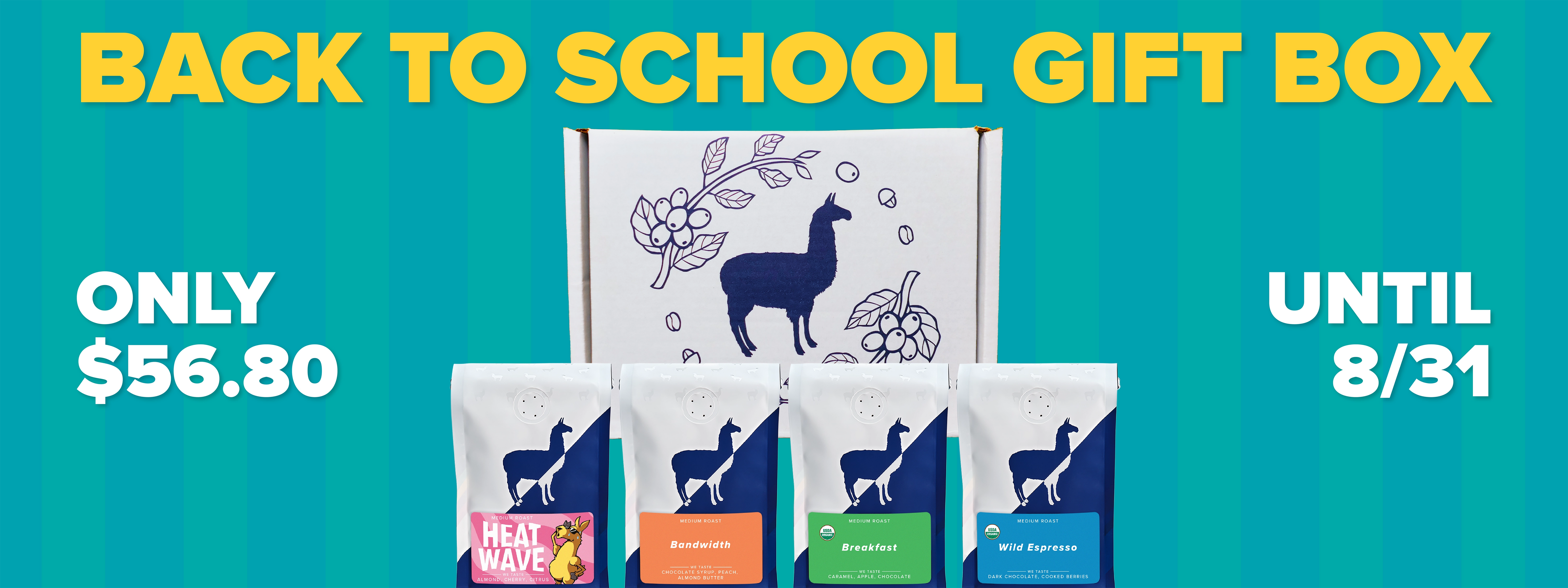 Graphic Image of Back to School Gift Box Sale