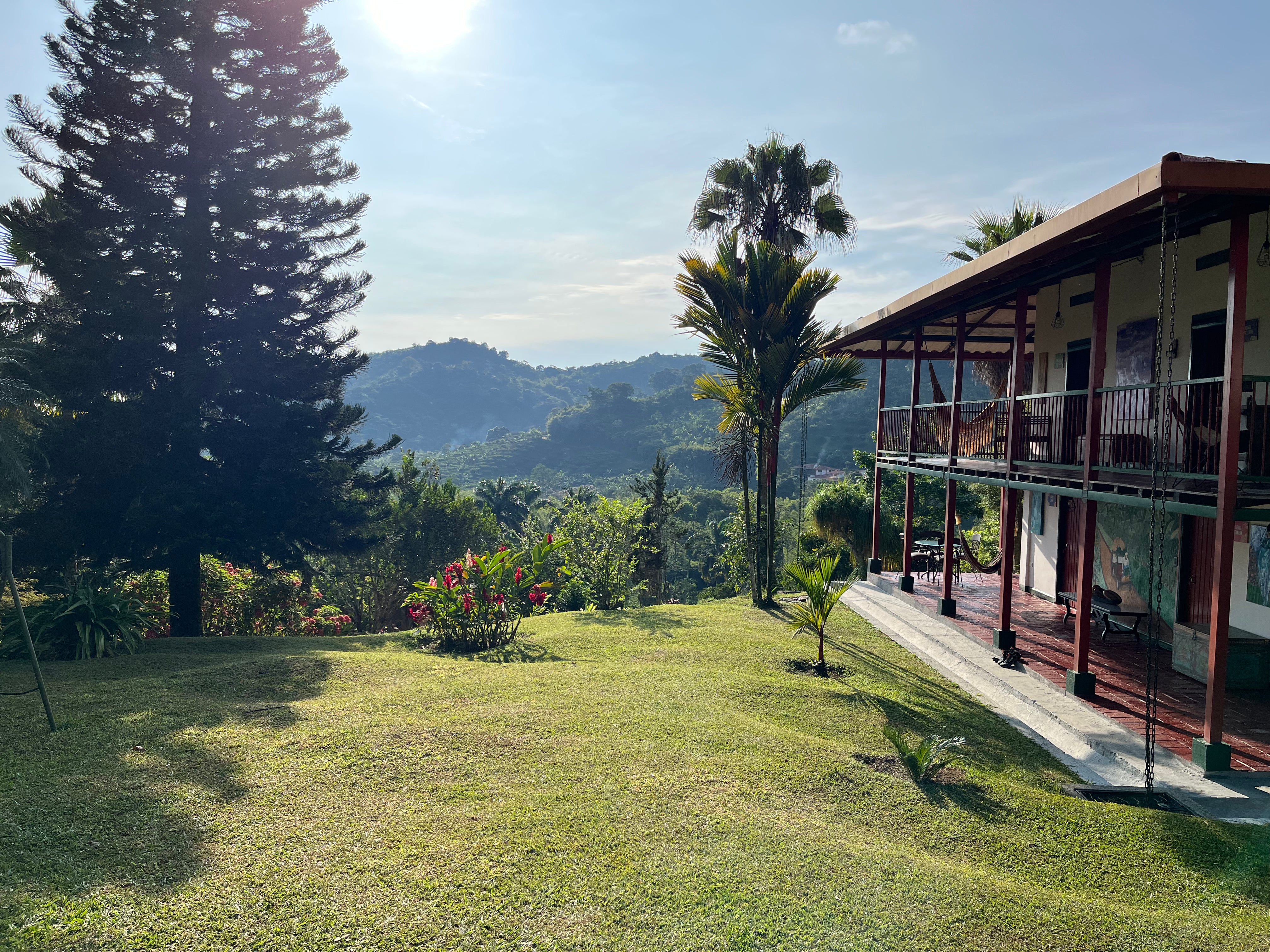 image of the guest house at El Vergel