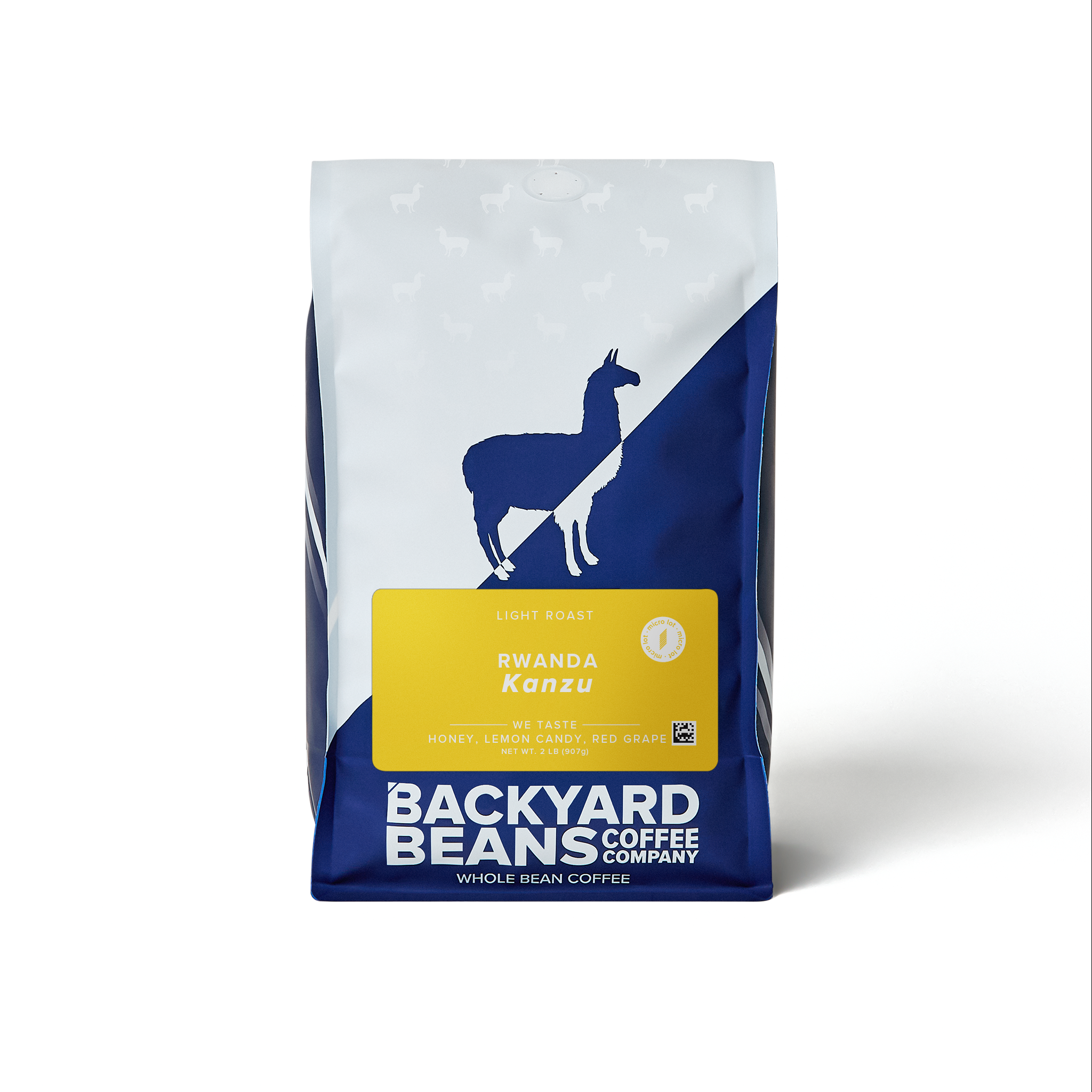 Image of Rwanda Kanzu Yellow Label Coffee retail bag