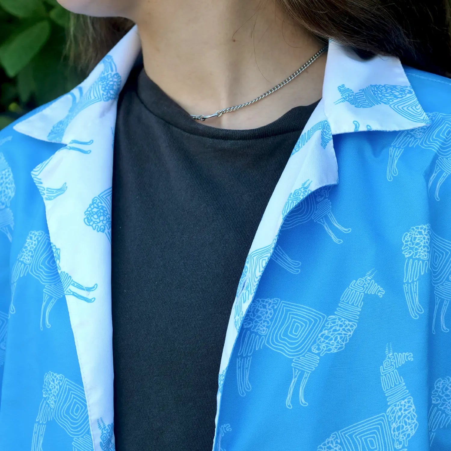 Llama Unisex Button Shirt