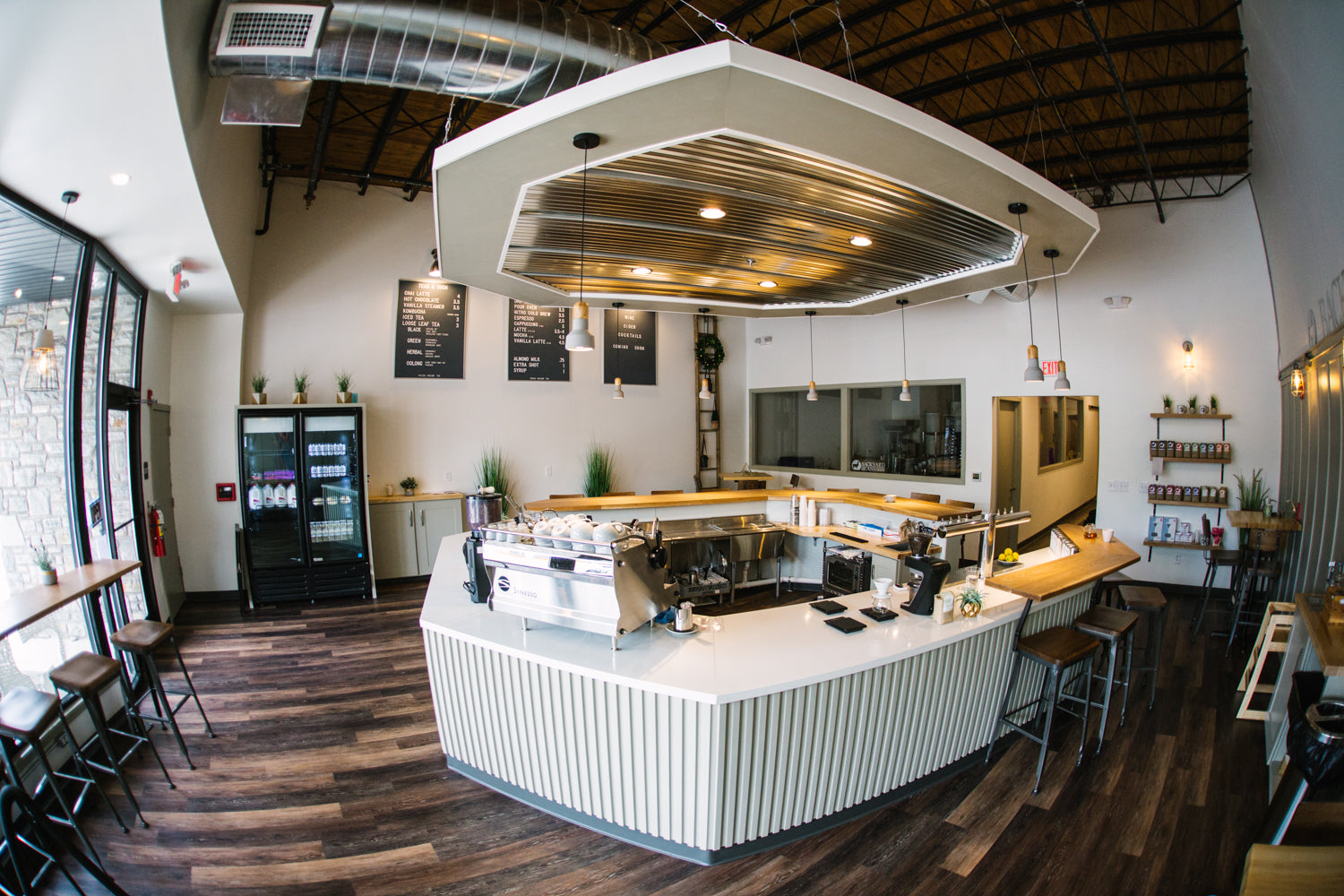 Image of interior of Lansdale coffee shop.