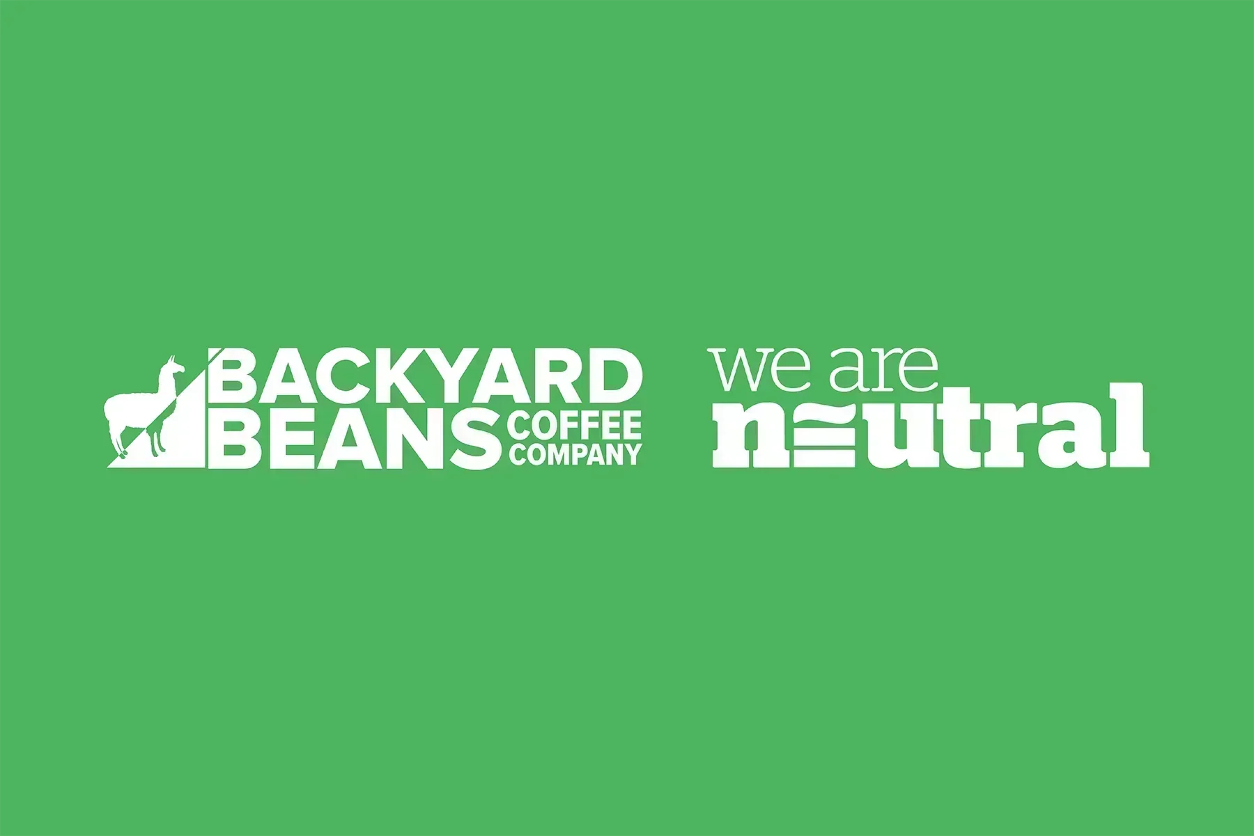 Backyard Beans and We Are Neutral Logos