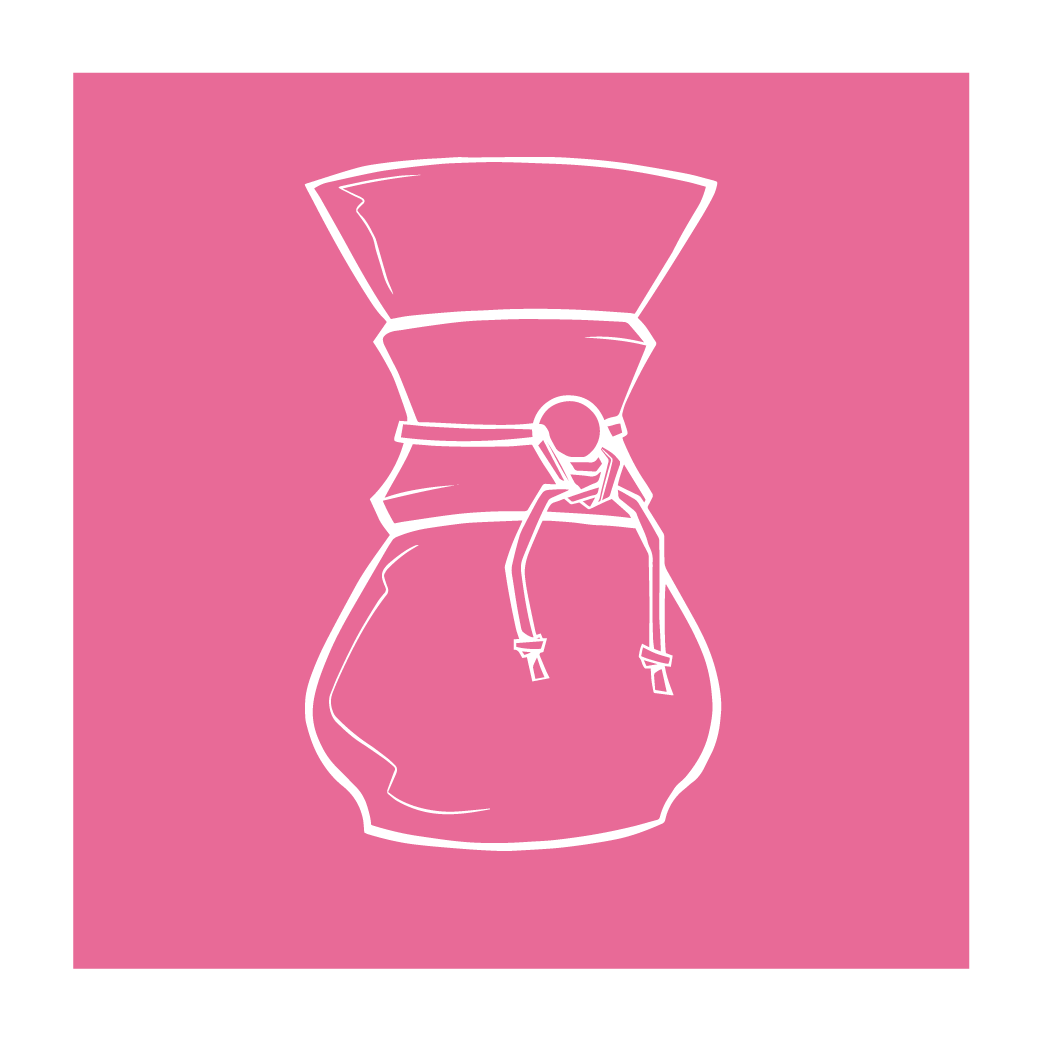 Graphic of a Chemex.