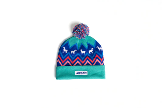 Image of llama knit beanie