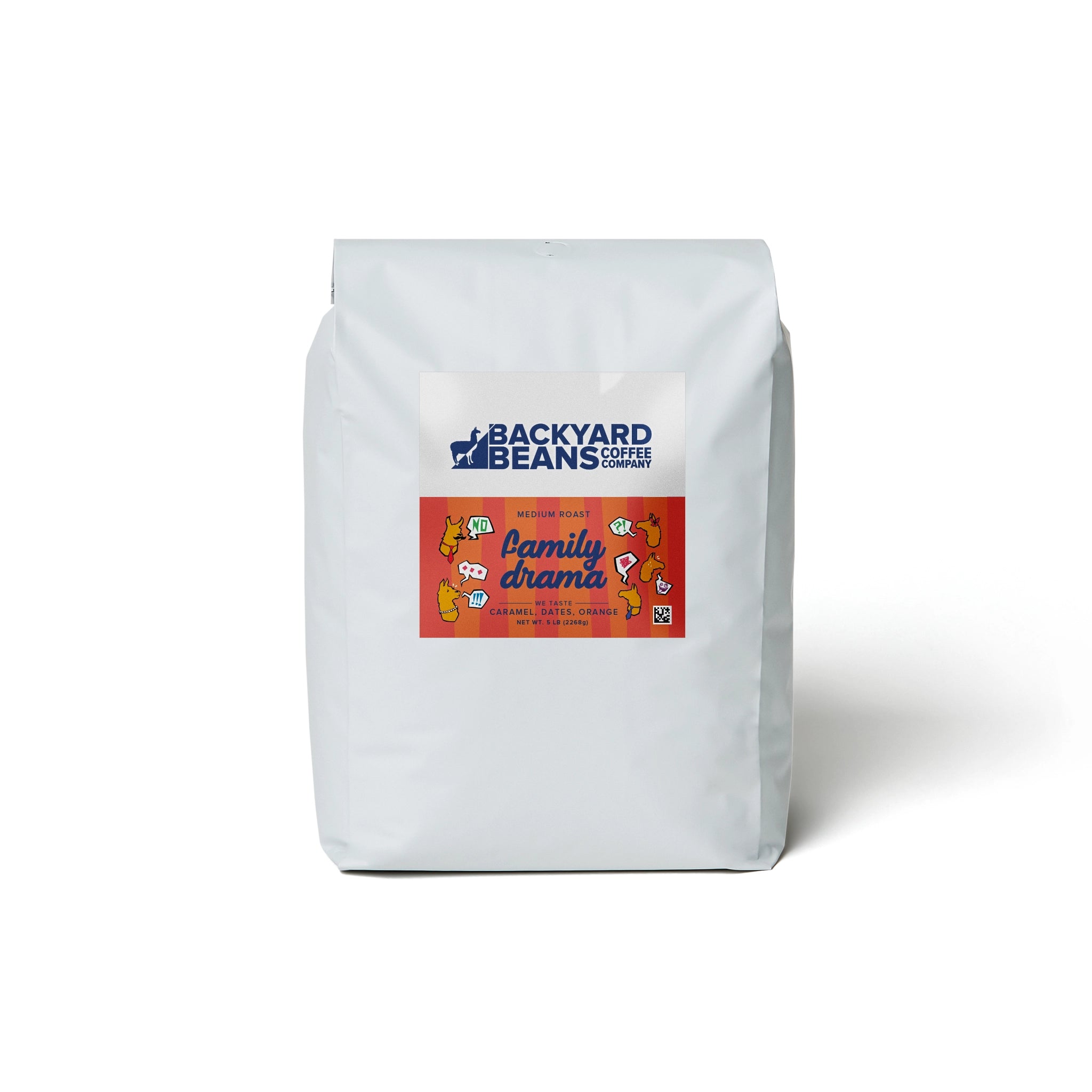 Image of Family Drama coffee retail bag