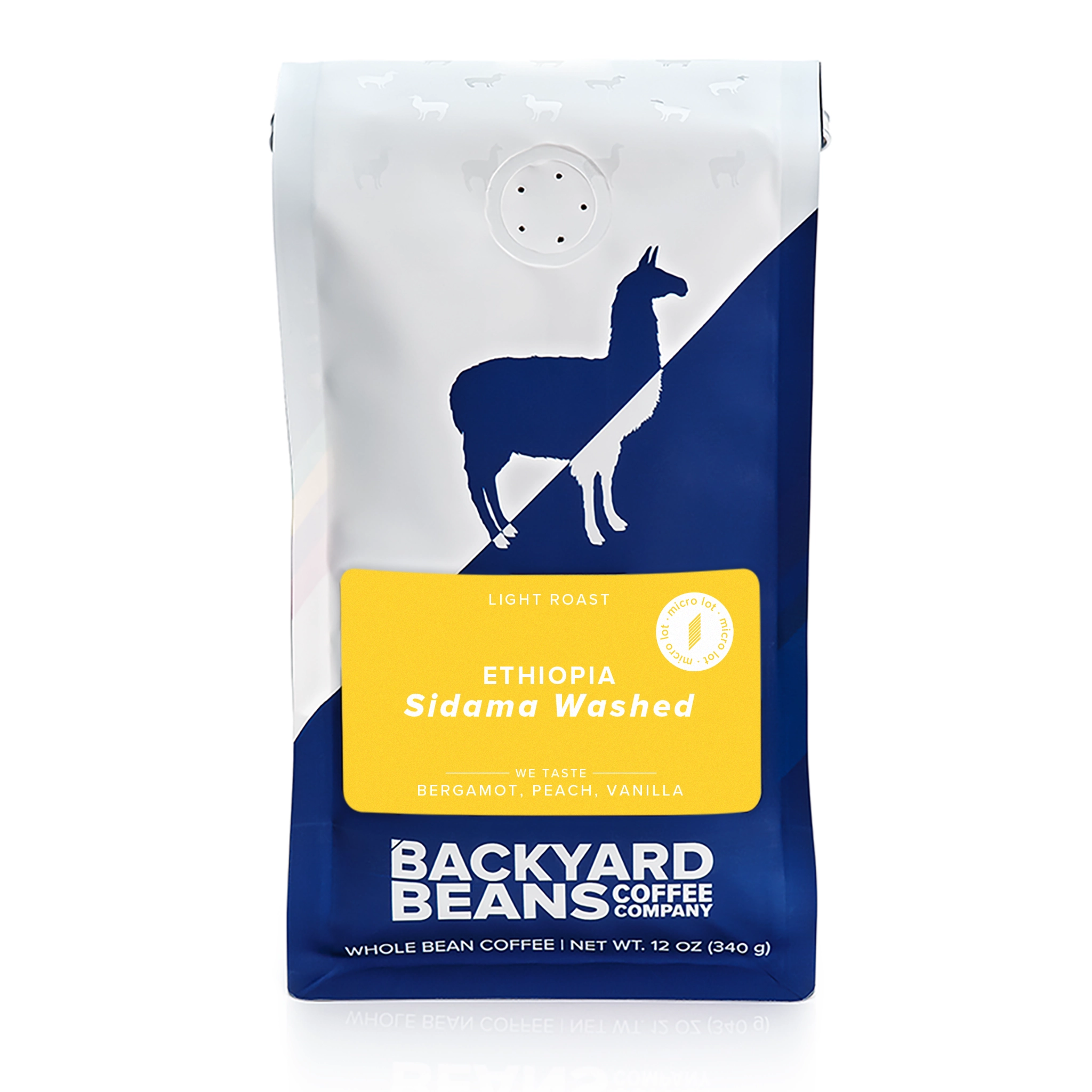 Image of Ethiopia Sidama Washed coffee retail bag
