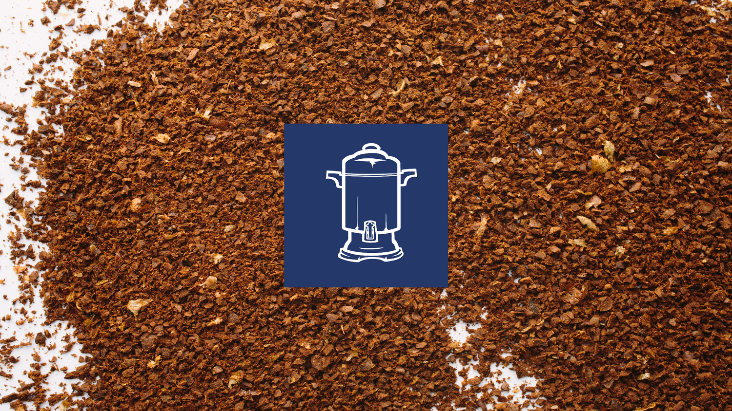 Image of coarse ground coffee.