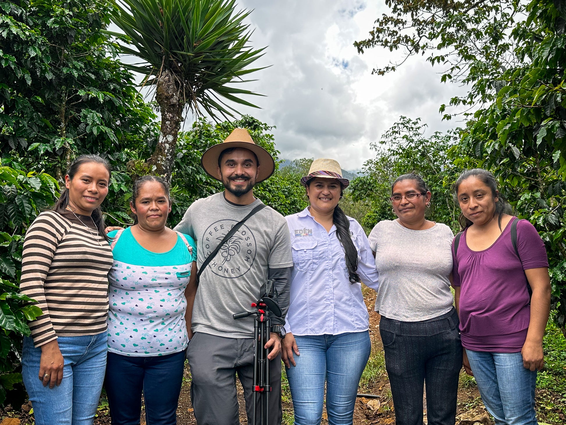 Image of coffee farmers.