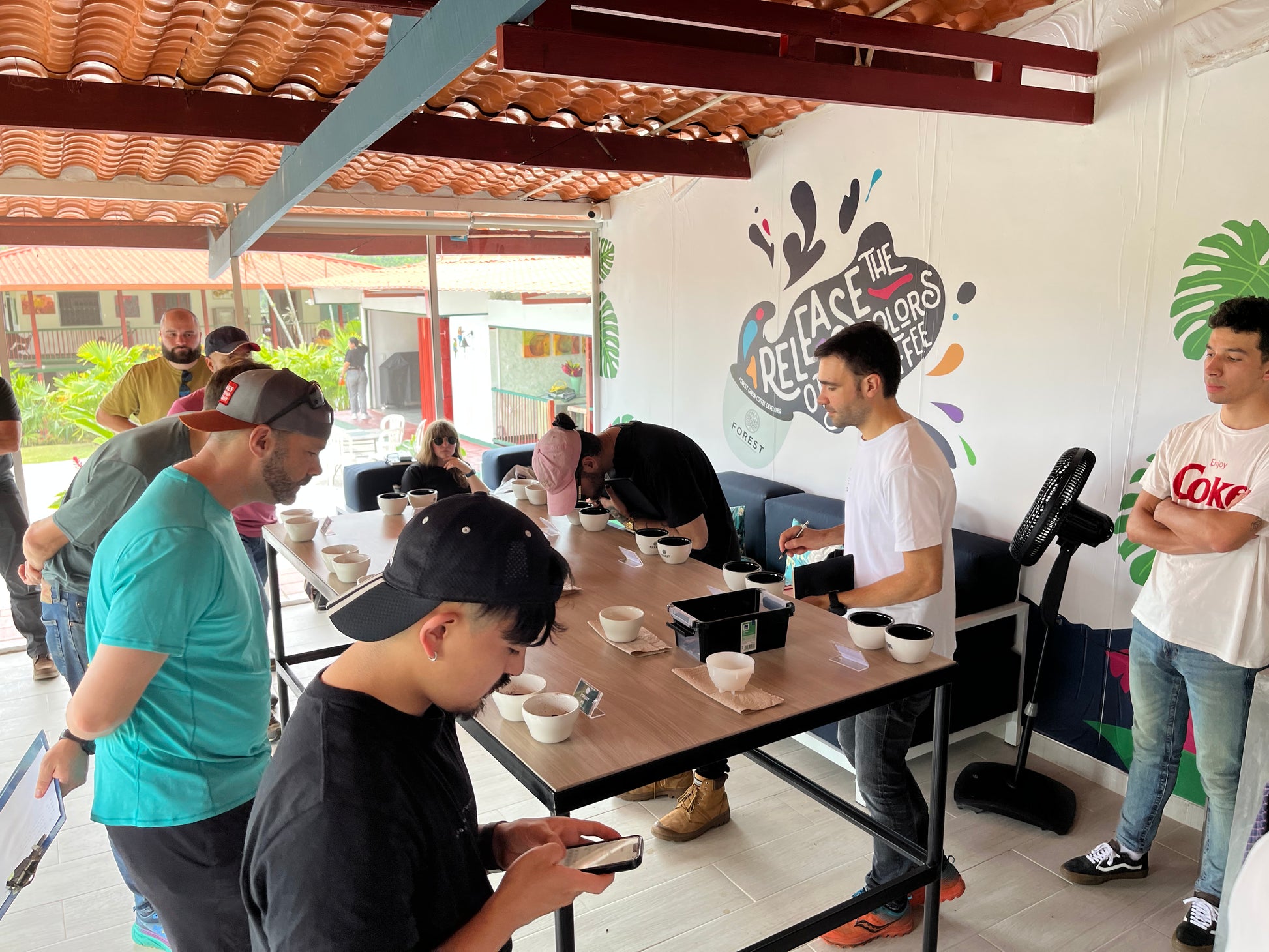 image of cupping at Forest Green