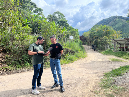 Image of Shady Bayter and Josue Enciso, partners behind the project.