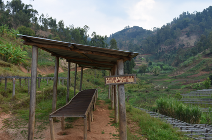 image of Kanzu washing station drying tables