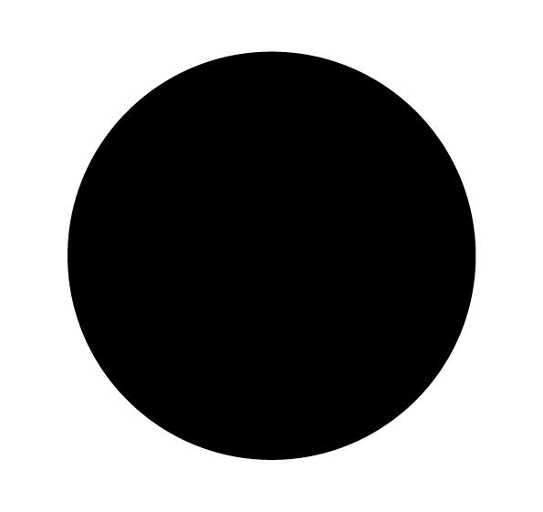 Image of black circle.