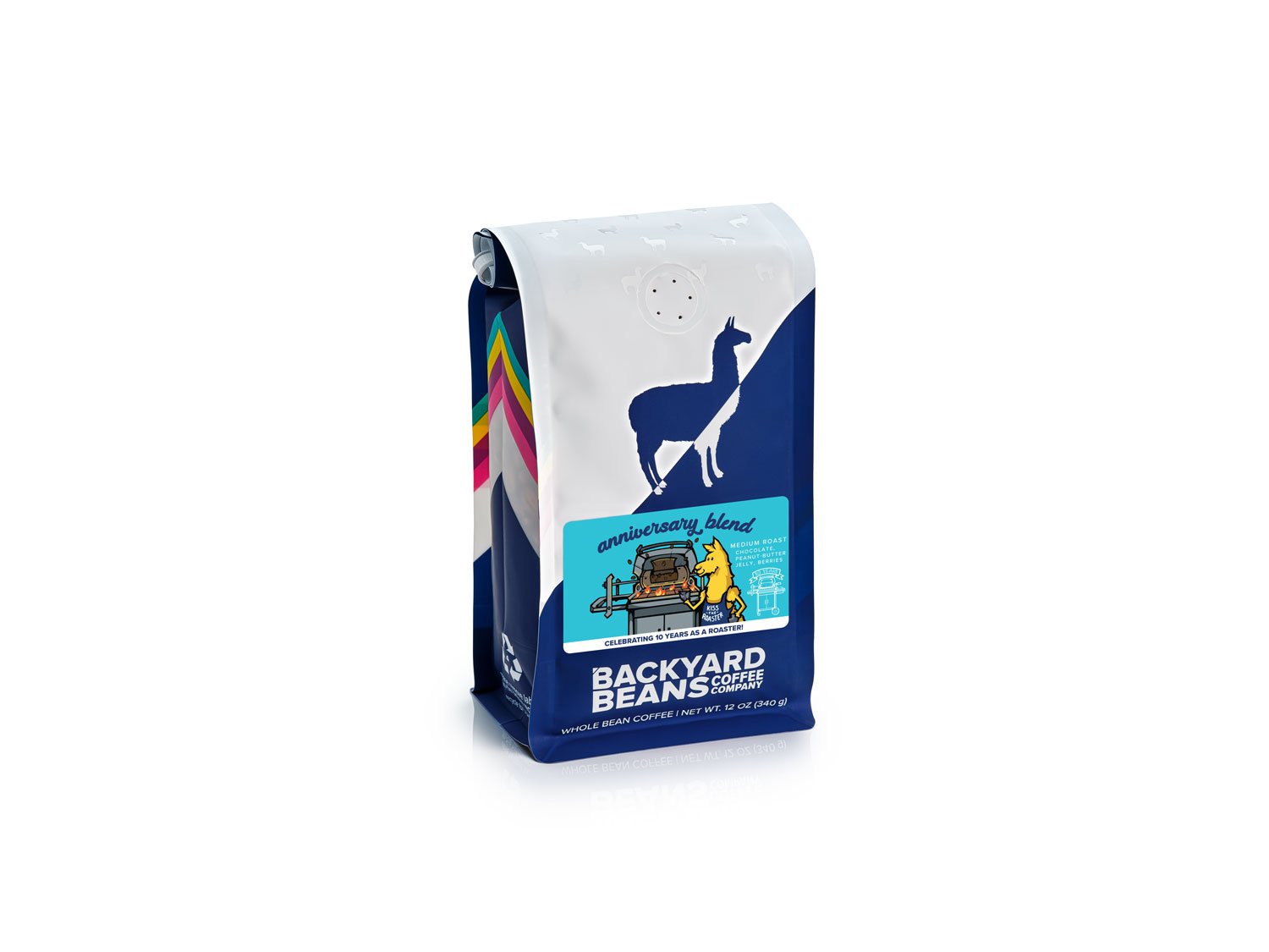 Image of Anniversary Blend coffee bag.